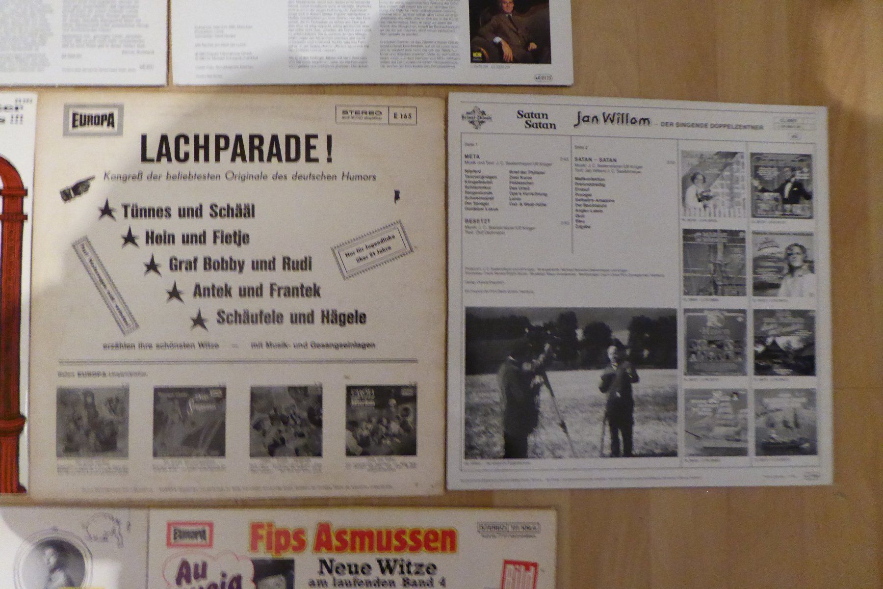 Dischi in vinile: Paket LP Comedy Deutschland – Usato da Allschwil venduto da Summelsarium 8