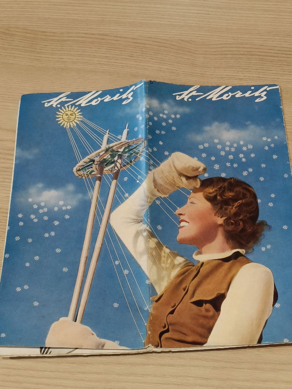 Documenti: Prospekt / St Moritz - Ausgabe ca. 1930 – Usato da Brugg AG venduto da Ente015