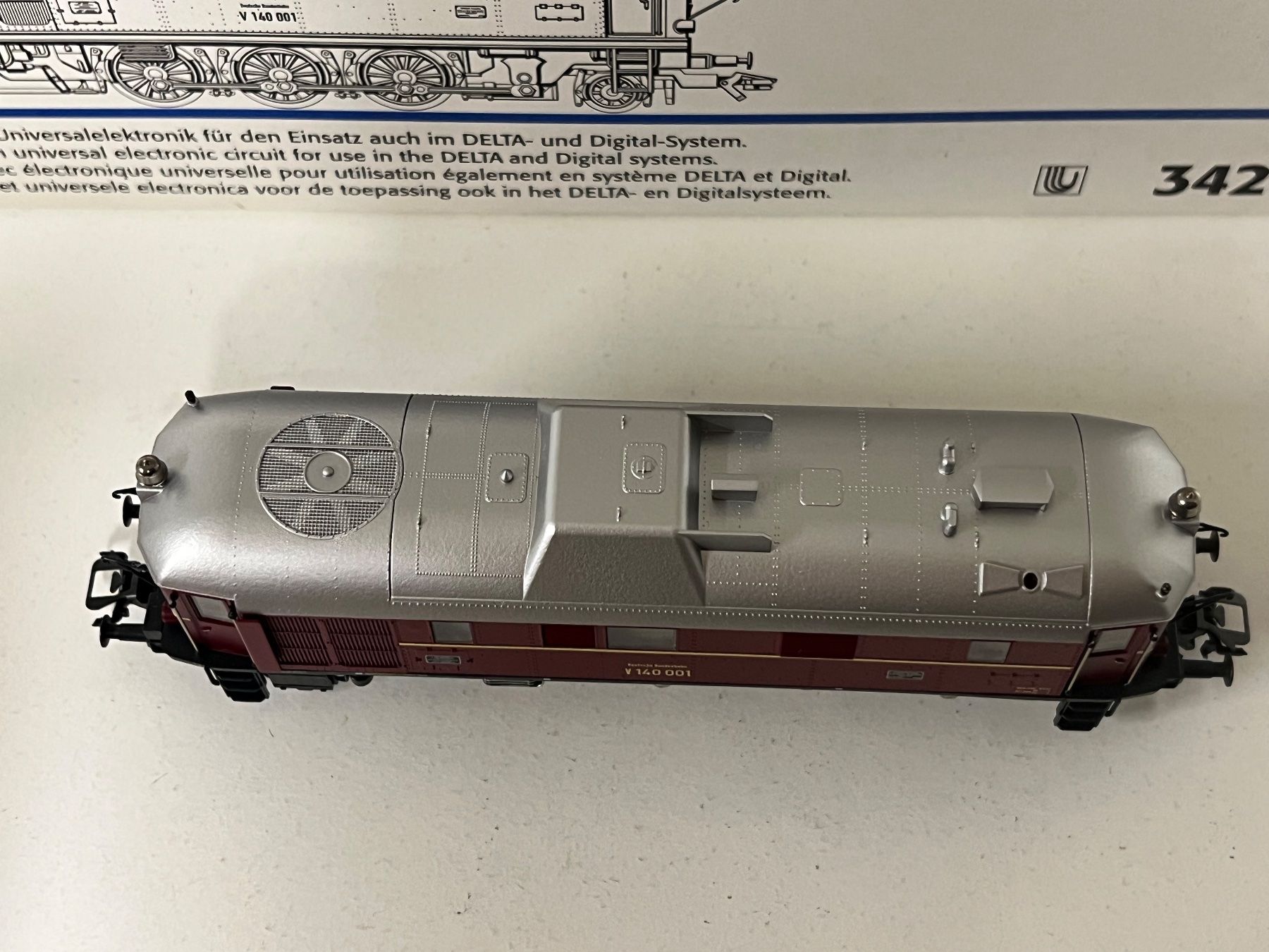 Märklin Modellini di ferrovie: Märklin 34210 V 140 DB   AC Digital H0 – Usato da Geroldswil venduto da TopTrain54 5