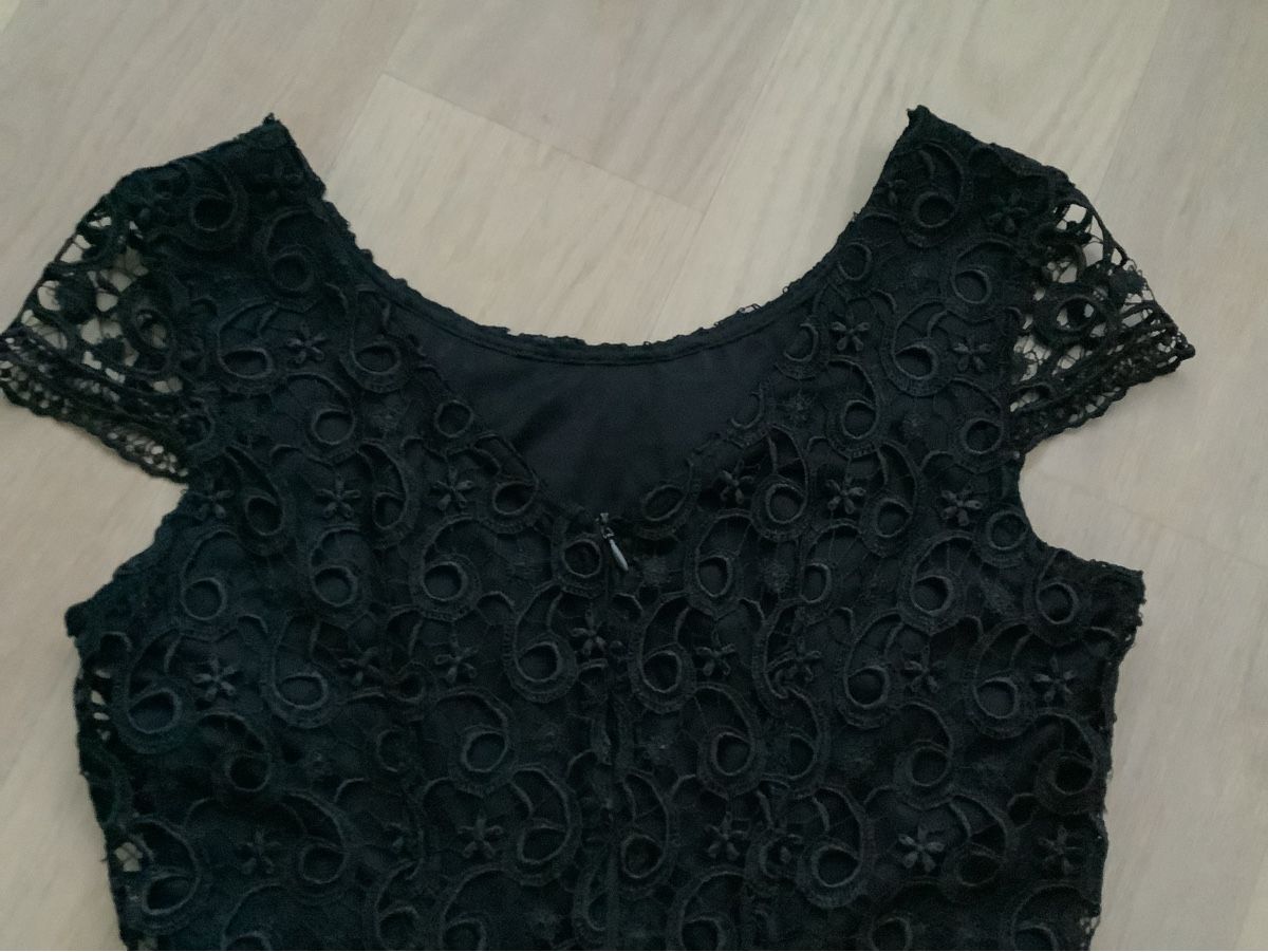 S.Oliver Vestiti: Kleid, Selection by sOliver, schwarz, Gr. 34 – Nuovo (secondo la descrizione) da Cham venduto da capalari 2