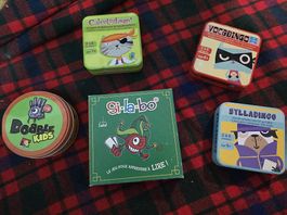 Jeux société lot de 5