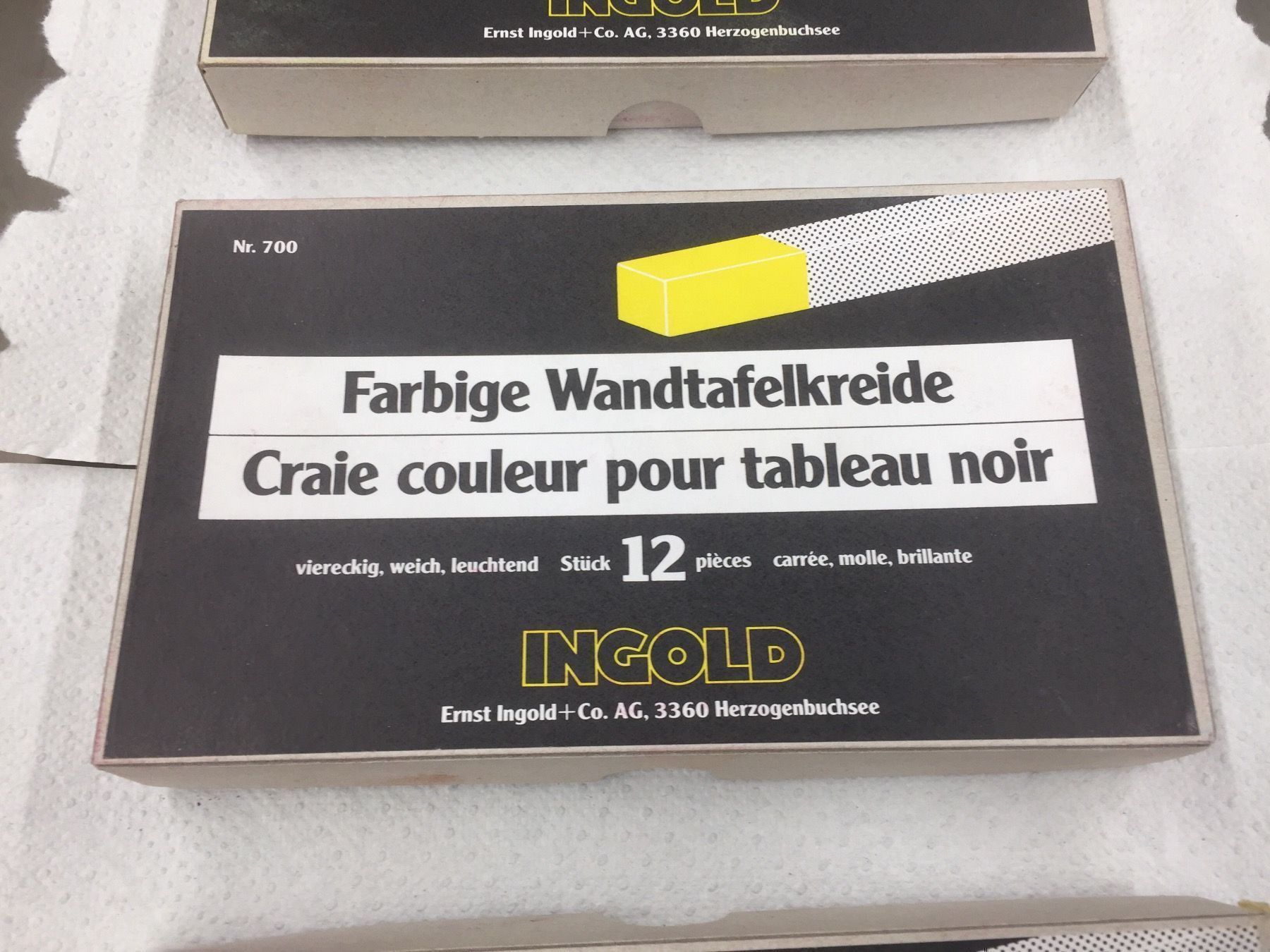 Colori: Farbige Wandtafelkreide-Ingold – Usato da Bolligen venduto da Astrophysiker06 1
