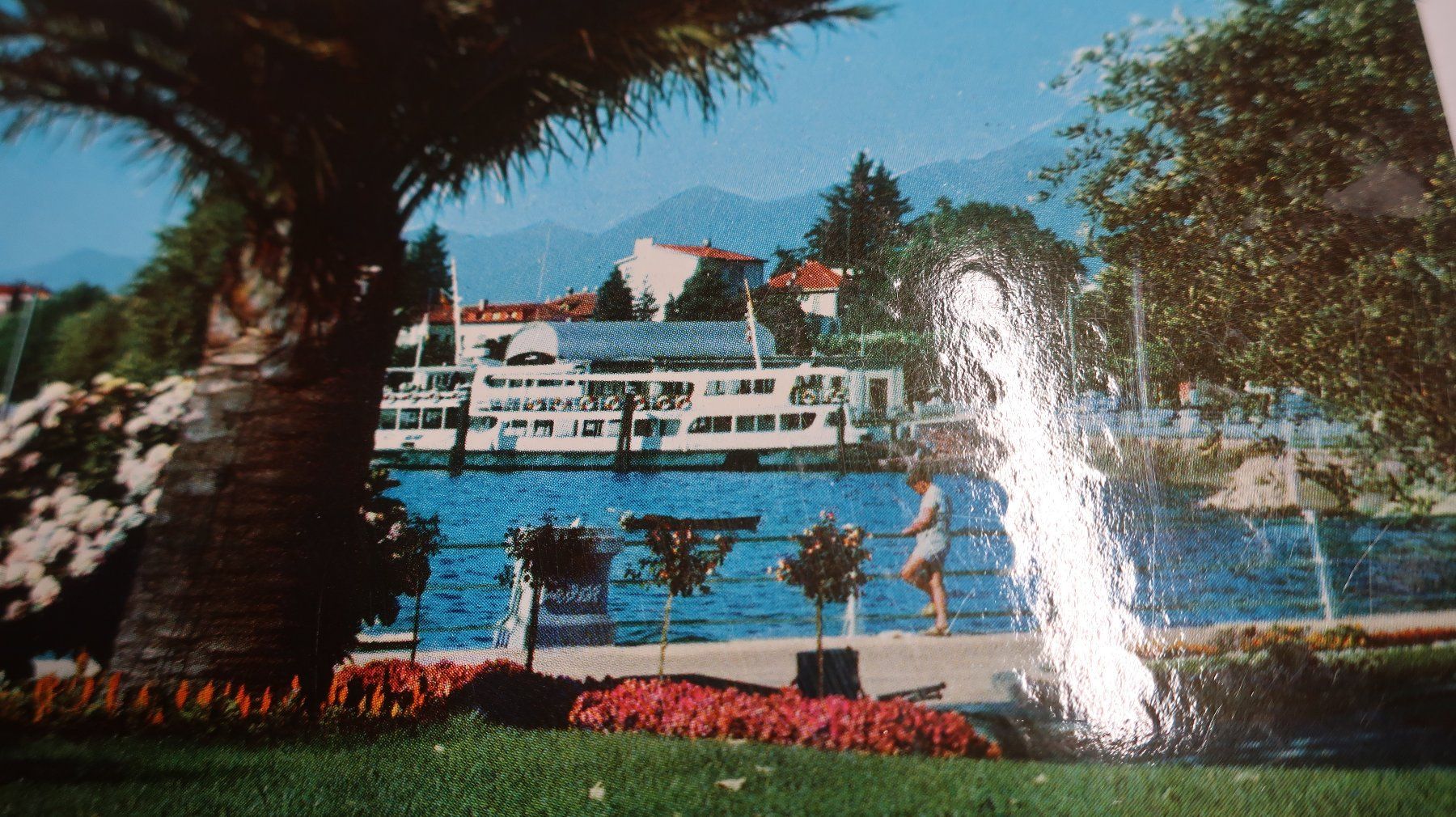 Ansichtskarten: Locarno - il Lungolago 1965 – Gebraucht aus Cormoret von Pascalll2001 2