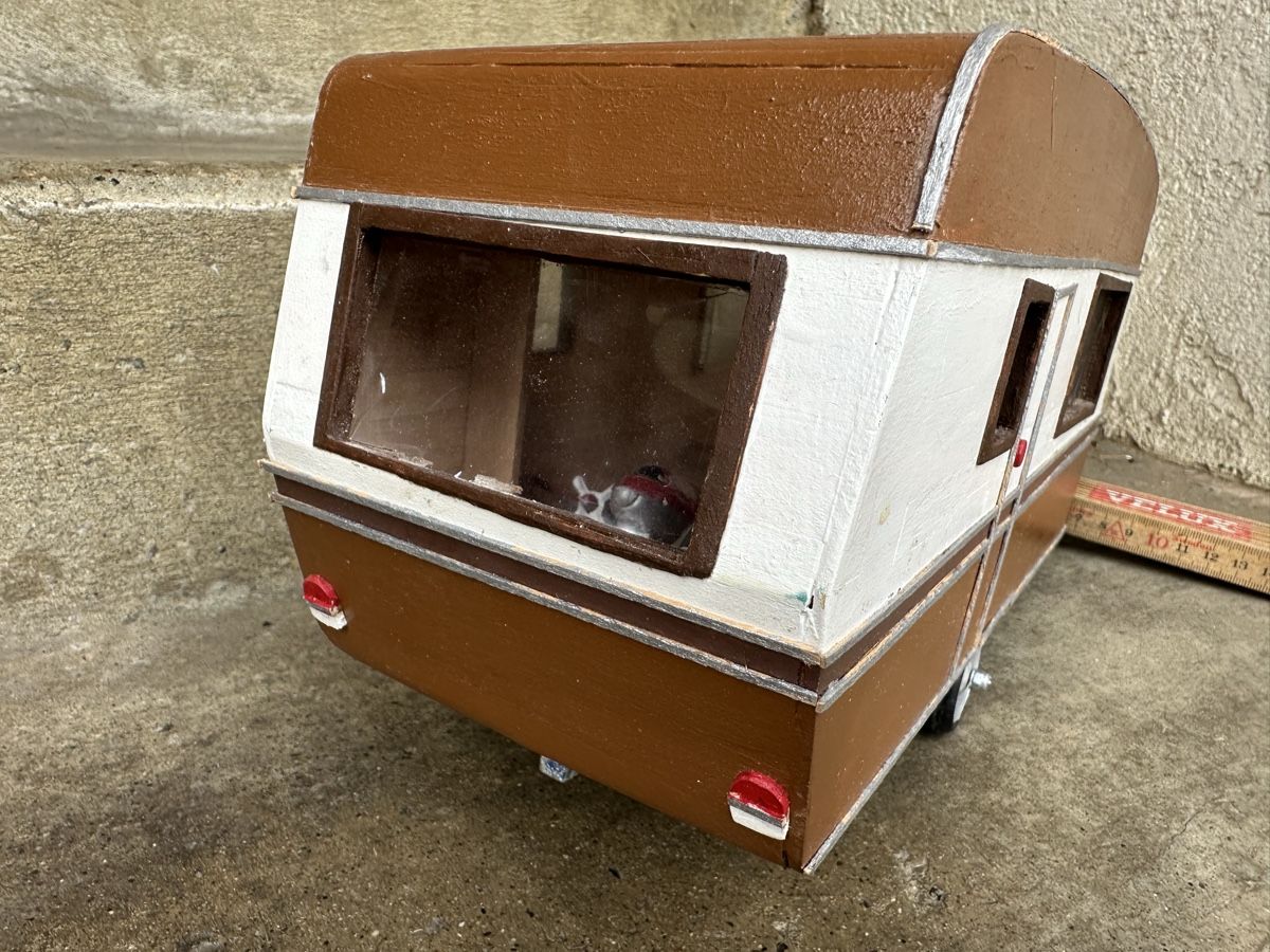 Camper Modellautos: Wohnwagen unikat holz – Gebraucht aus Reinach AG von rares75 2