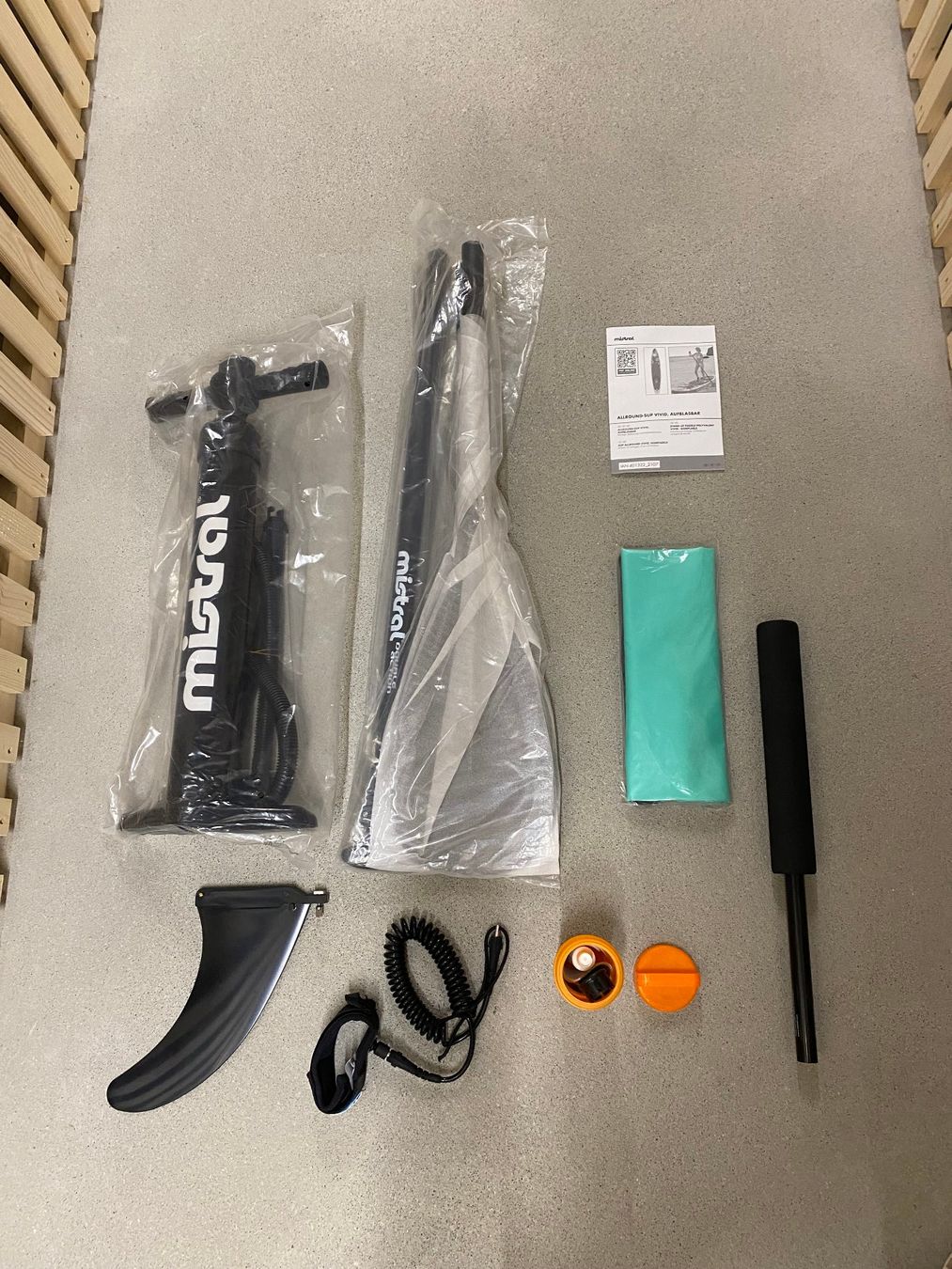 Mistral Tavole da surf e di nuoto: Mistral SUP Allround vivid 10 6 Paddle Surf – Nuovo (secondo la descrizione) da Saanen venduto da Jackperpi 8