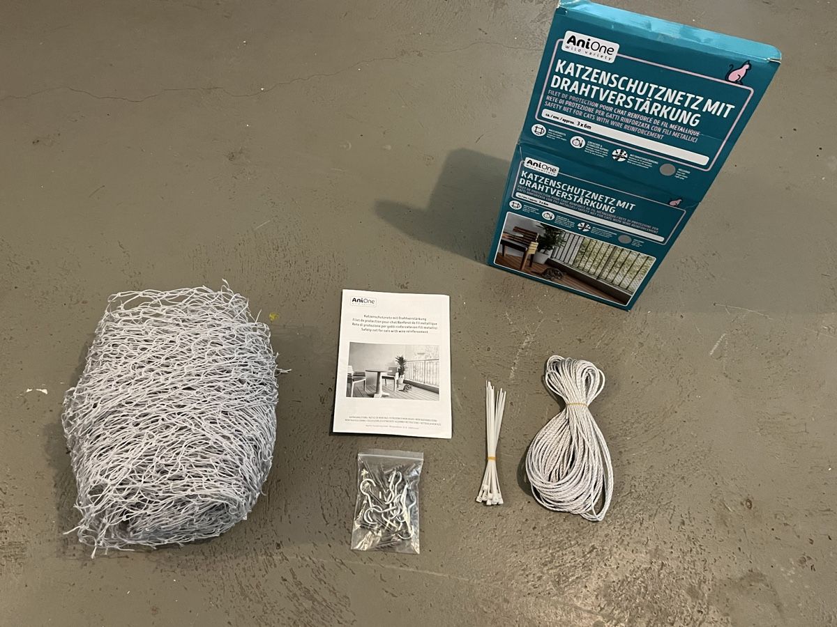 Ferramenta: Katzennetz 3x6m mit Drahtverstärkung – Nuovo (secondo la descrizione) da Zürich venduto da supernova12