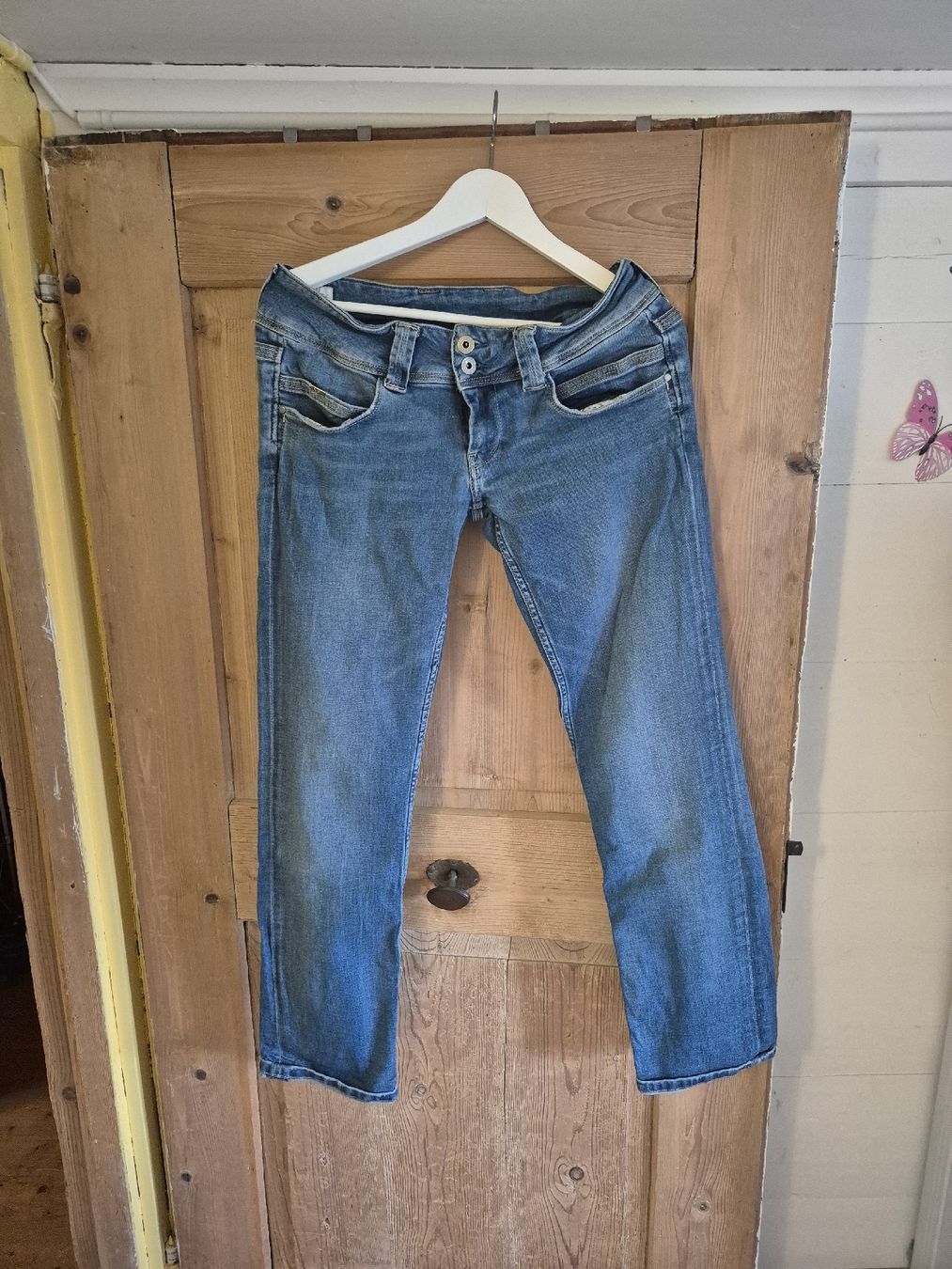 Pepe Jeans Jeans: Pepe Jeans Straight Low Waist – D'occasion à Rehetobel par karenina02