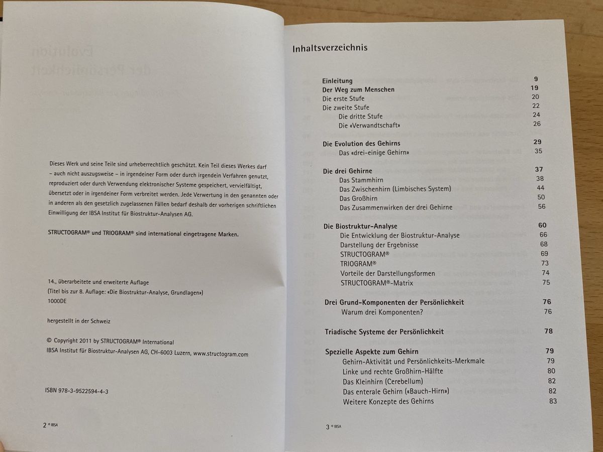 Livres: Evolution der Persönlichkeit - Juergen Schoemen – D'occasion à Schwarzenburg par Michellu 3
