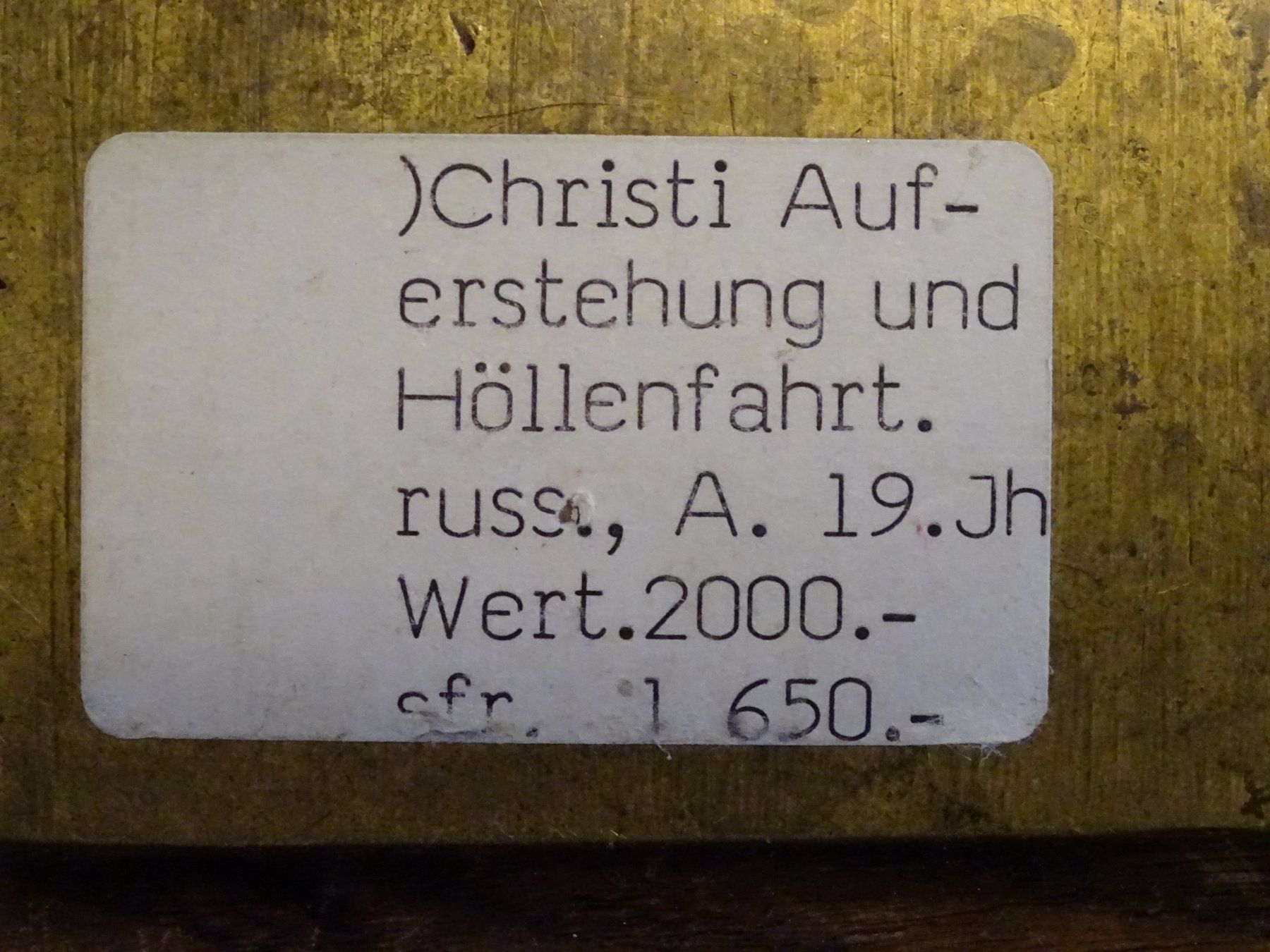 Sculture & Statue: Metallikone Auferstehung / Ikone – Usato da Esslingen venduto da eintagammeer 6