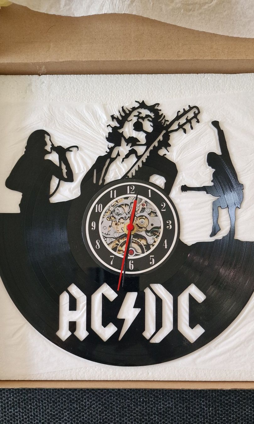 Orologi: Uhr ACDC Schallplattenuhr – Usato da Romanshorn venduto da REALJessiB