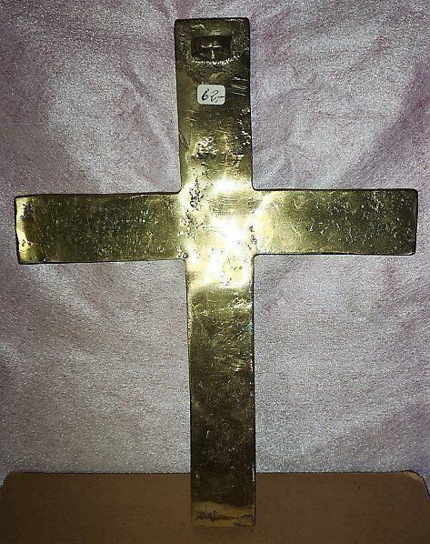 Sculture & Statue: Kreuz aus Messing Jesch – Nuovo (secondo la descrizione) da Lutzenberg venduto da Pinschi01 2