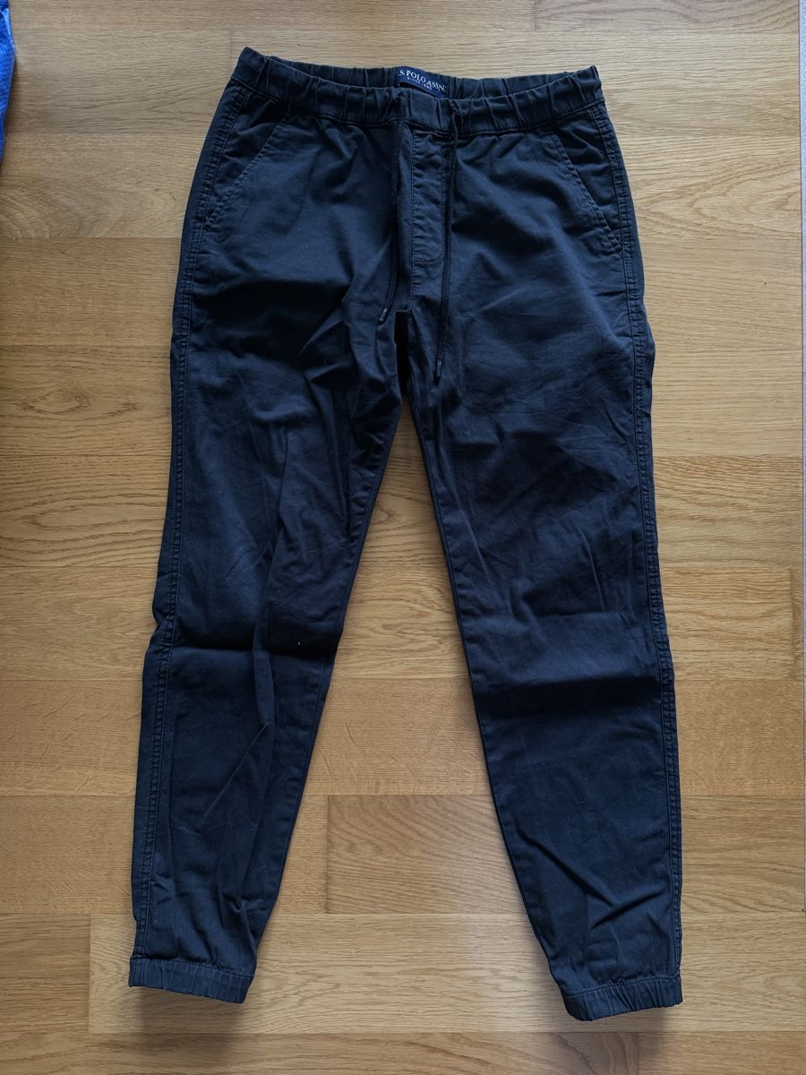 US Polo Pantaloni: U.S. POLO ASSN. Hose Schwarz – Usato da Zürich venduto da huegliariane
