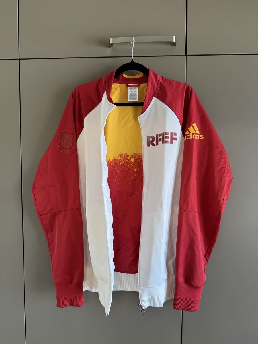 Adidas Giacche: Fussballtrainingsjacke Spanien RFEF Adidas – Nuovo (secondo la descrizione) da Zwingen venduto da mpr_7ykk 4