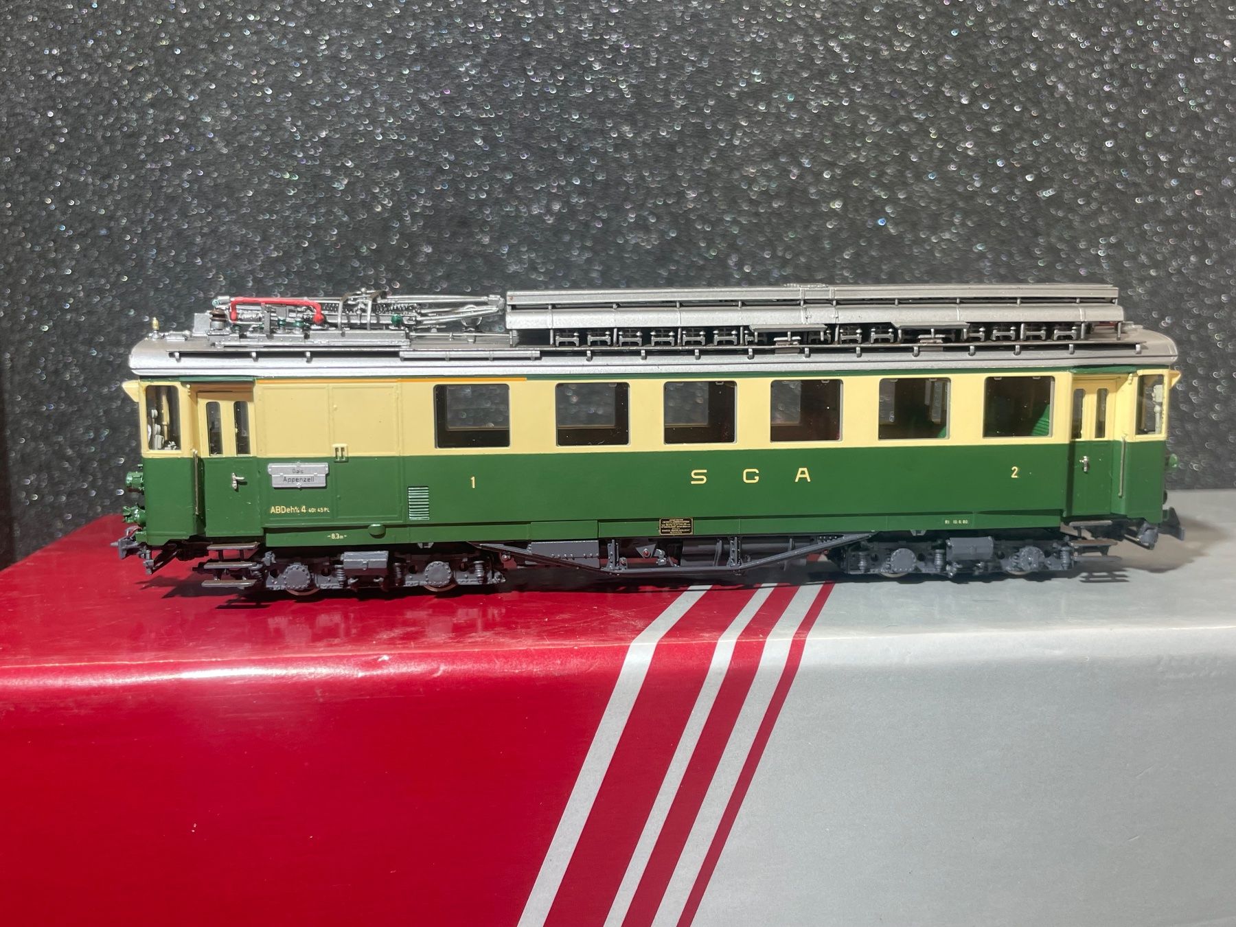 Lemaco Modellini di ferrovie: Lemaco SGA ABDeh 4/4, Betr. No: 4 – Usato da Pfäffikon SZ venduto da bkl_9zp9