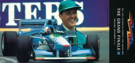 Postkarte, Michael Schumacher, Benetton, GP Australien 1995