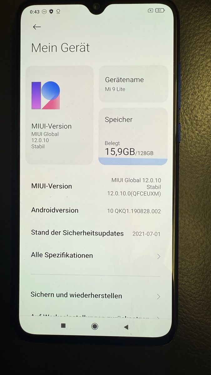 Xiaomi Telefoni cellulari / Smartphones: Xiaomi 9 Lite  mit 128Gb Dual Sim Top Zustand – Usato da St.Gallen venduto da gauwo 3