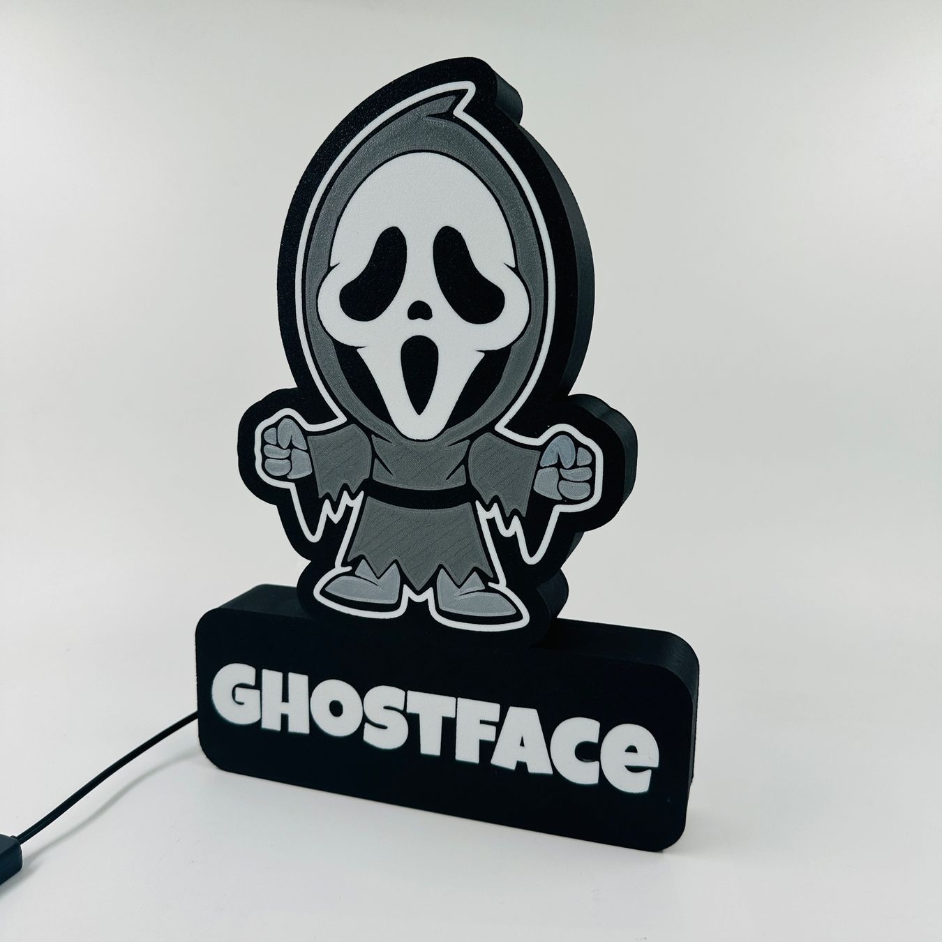 Lampade: Lightbox lumière led Ghost face SMART RGB – Nuovo (secondo la descrizione) da Vicques venduto da PAMB3D 1