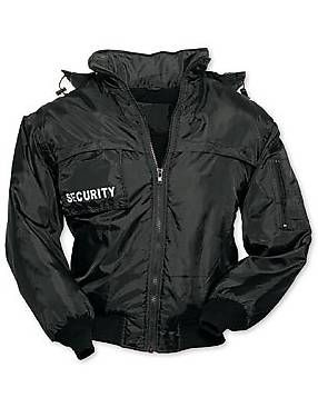 Security Blouson Jacke Bomberjacke Grösse XL