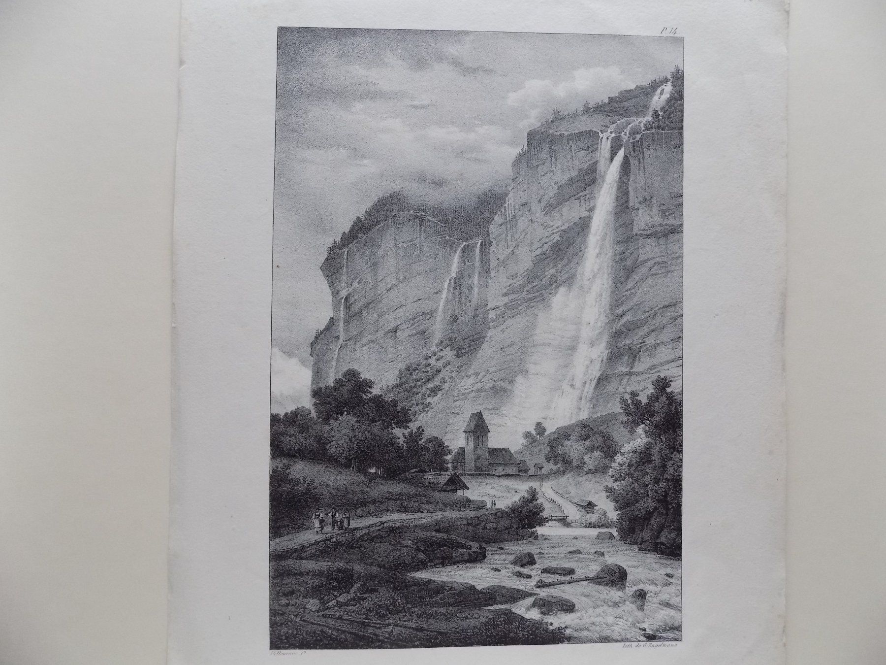 Stiche: Staubbach Lauterbrunnen – Gebraucht aus Risch von Antikfee 6