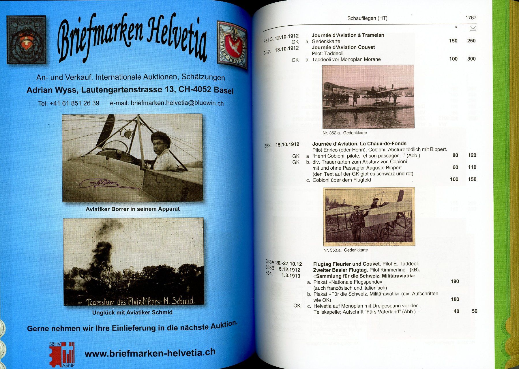 Libri: Schweizerisches Luftpost Handbuch 2025 – Nuovo e nell'imballaggio originale da Basel venduto da Strubelibs 5
