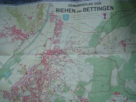 Plan von Riehen und Bettingen