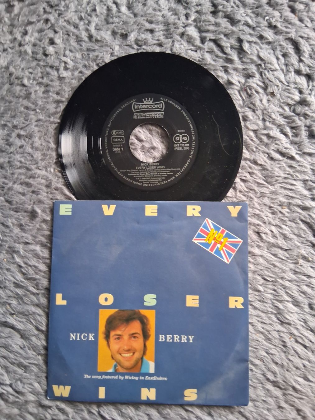Schallplatten: NICK BERRY    EVERY LOSER WINS    7NER  SINGLE – Gebraucht aus Wetzikon ZH von Ramones01