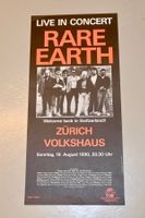 RARE EARTH Concert Poster 1990 ORGINAL