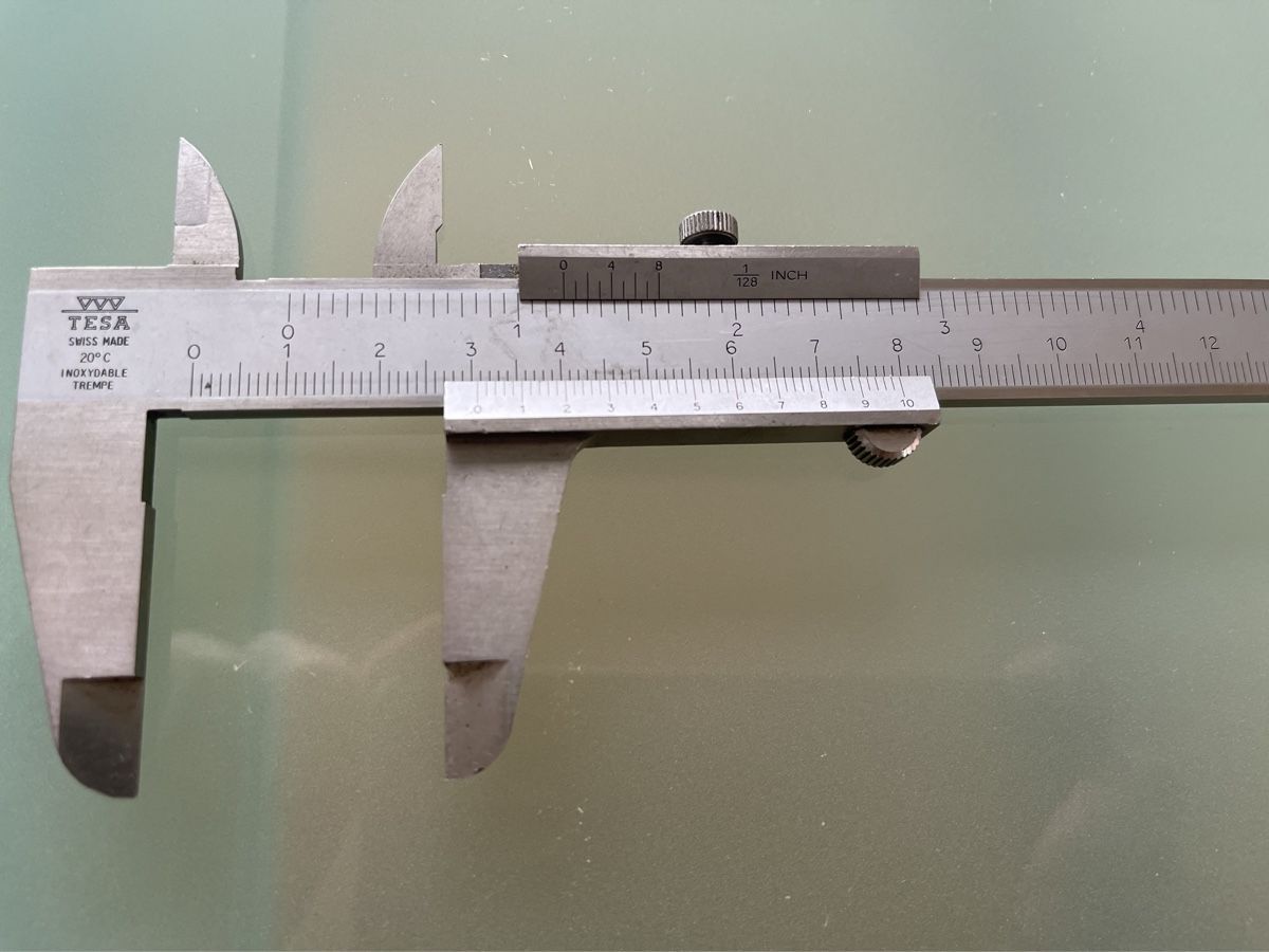 Tesa Misurare: Tesa Messschieber Messlehre 200 mm – Usato da Kehrsatz venduto da bianca69 1