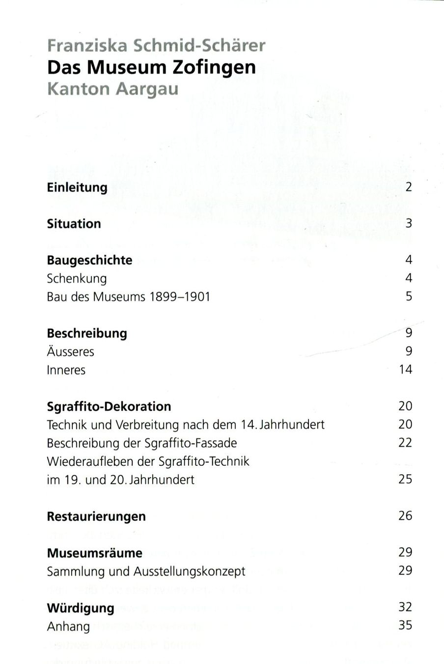 Livres: Zofingen, Museum, Kunstführer – D'occasion à Aarau par Elmaar41 2