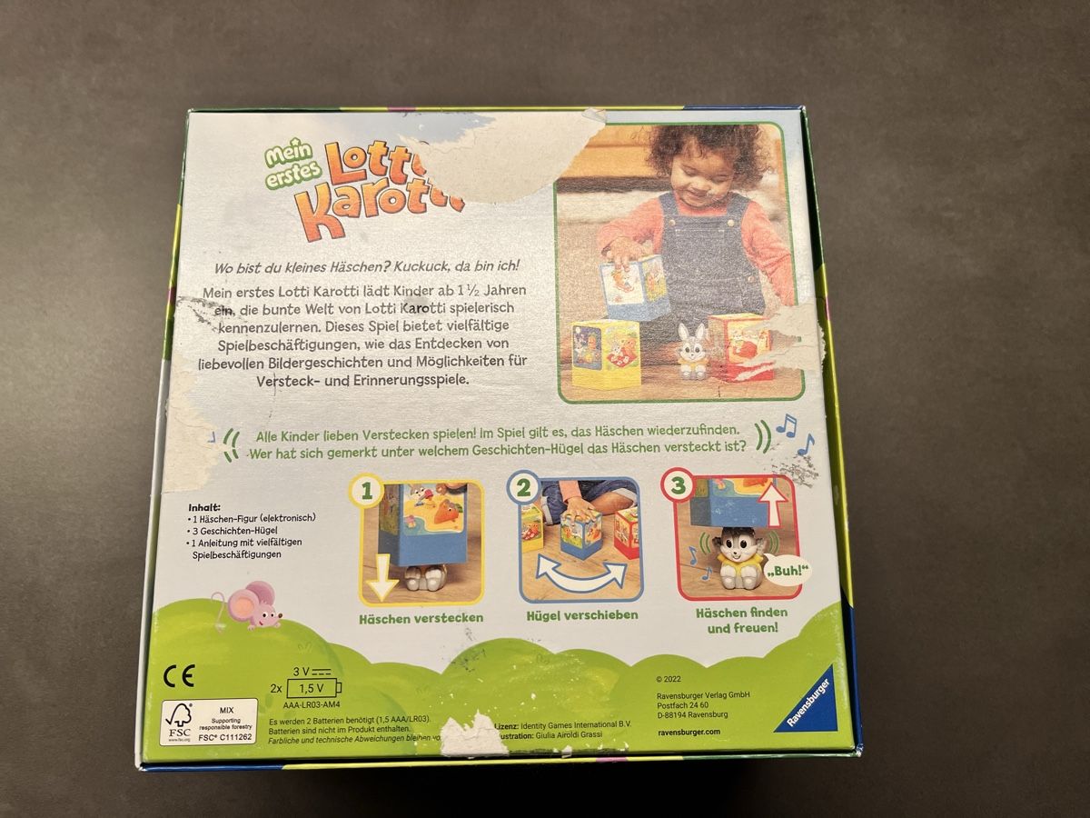 Ravensburger Giochi: Mein erstes Lotti Karotti – Nuovo (secondo la descrizione) da Kriens venduto da liif91 1