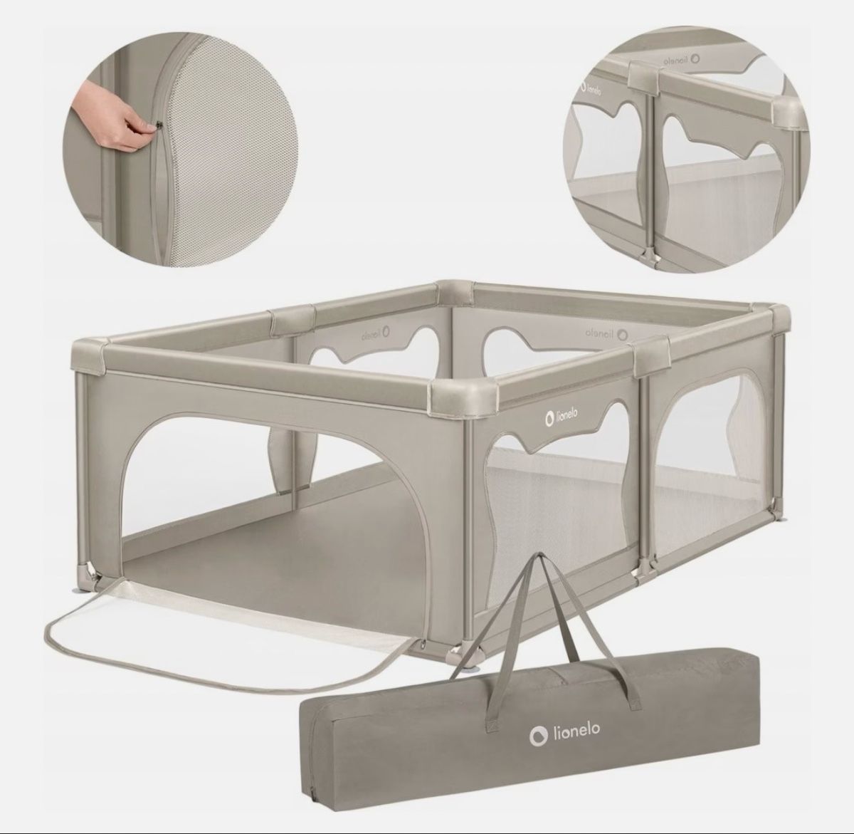 Lionelo Box & Barriere di sicurezza: Lionelo Laufgitter – Nuovo (secondo la descrizione) da Zürich venduto da tzi_w9qk 3