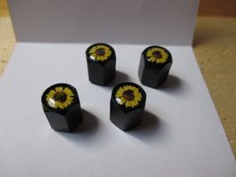 Ventil Kappe Reifenventil Sonnenblume