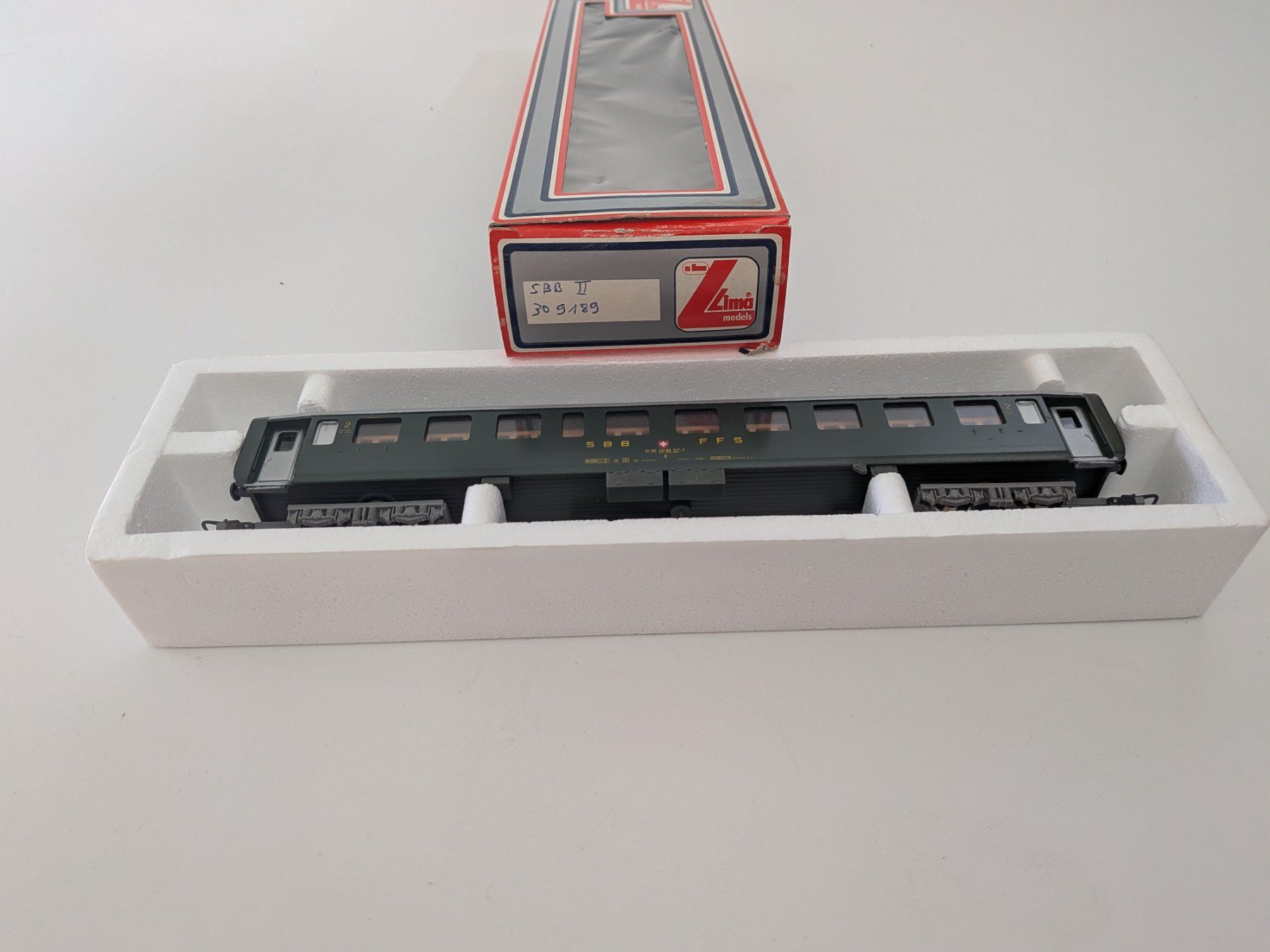 Lima Modellini di ferrovie: Lima Personenwagen 309189 – Usato da Künten venduto da Dfog 1