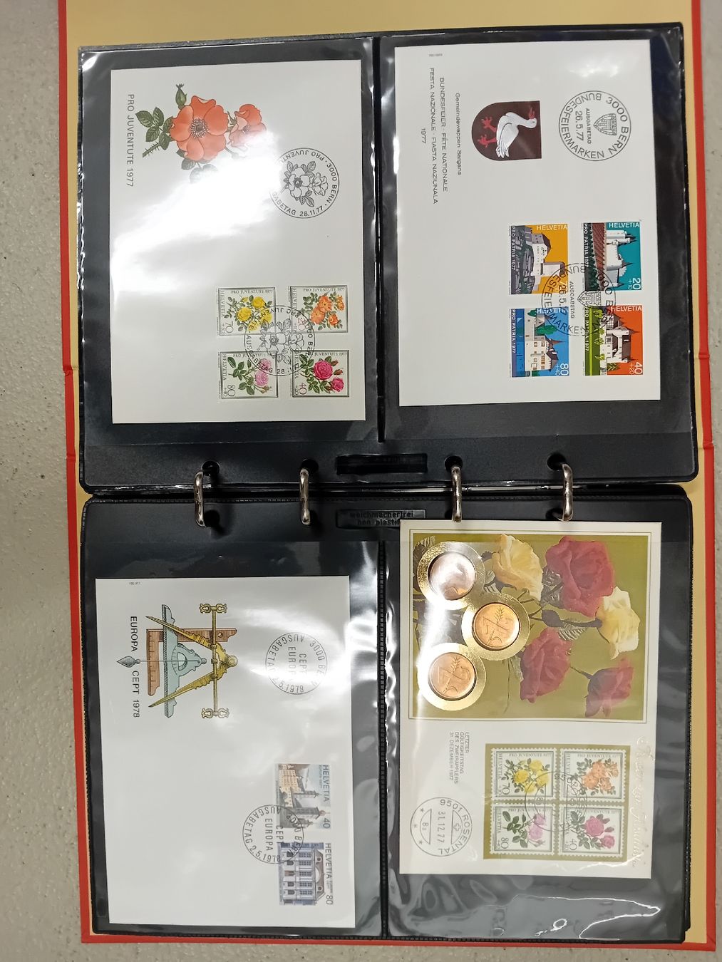 Album: Briefmarkenalbum mit verschiedenen Marken  – Nuovo (secondo la descrizione) da Lengnau AG venduto da pie_prp9 7