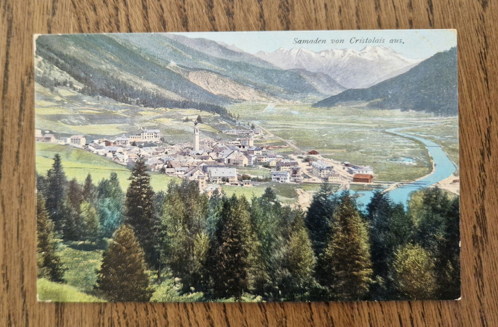 Cartoline postali: Samadan, Engadin Press No 148 – Usato da Ebikon venduto da Donar50