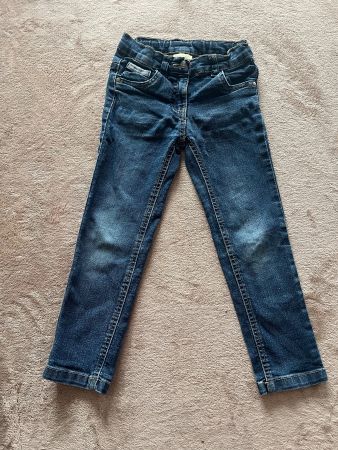 Topomini Jeans Gr. 98/104, Dunkelblau - perfekt für Herbst!