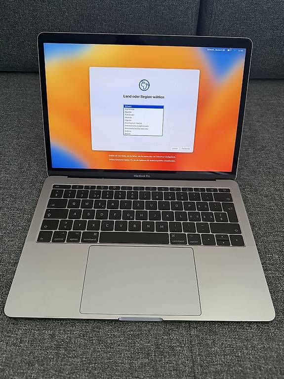 Notebook: MacBook Pro 13 Space Grau Jahr 2017  256 GB SSD – Usato da Steinhausen venduto da gie_6pwj