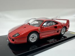 Ferrari F40 1:43, rot, inkl. Acrylbox, KYOSHO