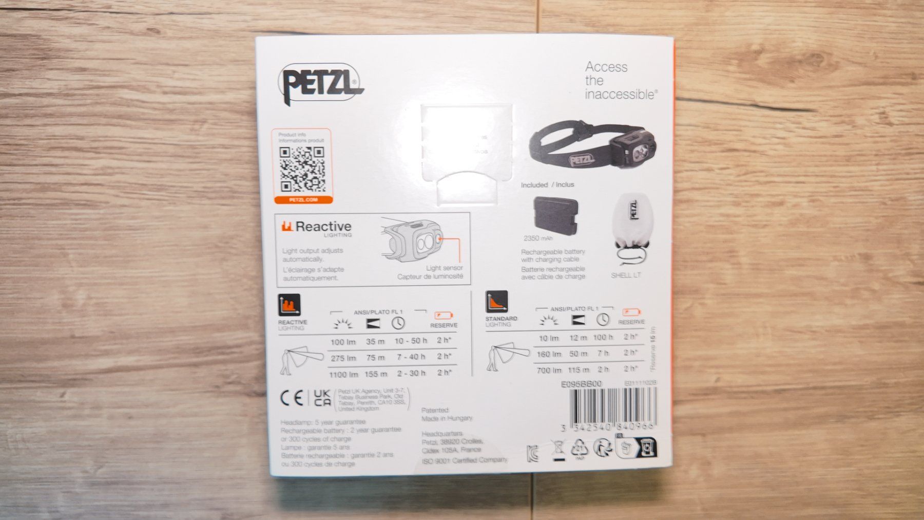 Petzl Lampen: Petzl Swift RL 1100 – Neu und originalverpackt aus Wettingen von manuelrogg 2