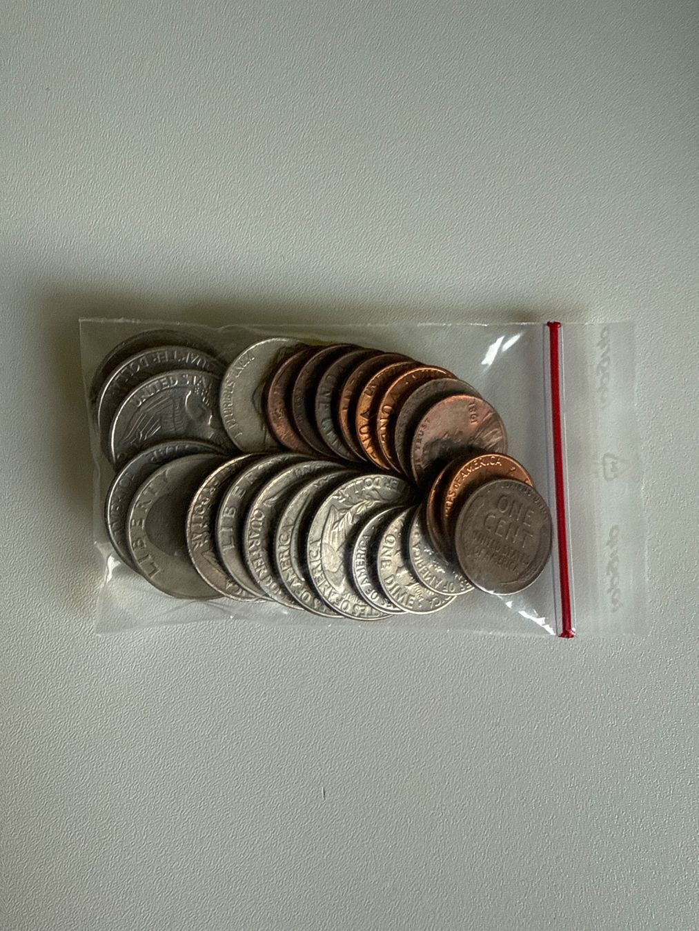 Tutti le monete: 2,96 US-Dollar in Münz – Usato da Münsingen venduto da Olsek01 1