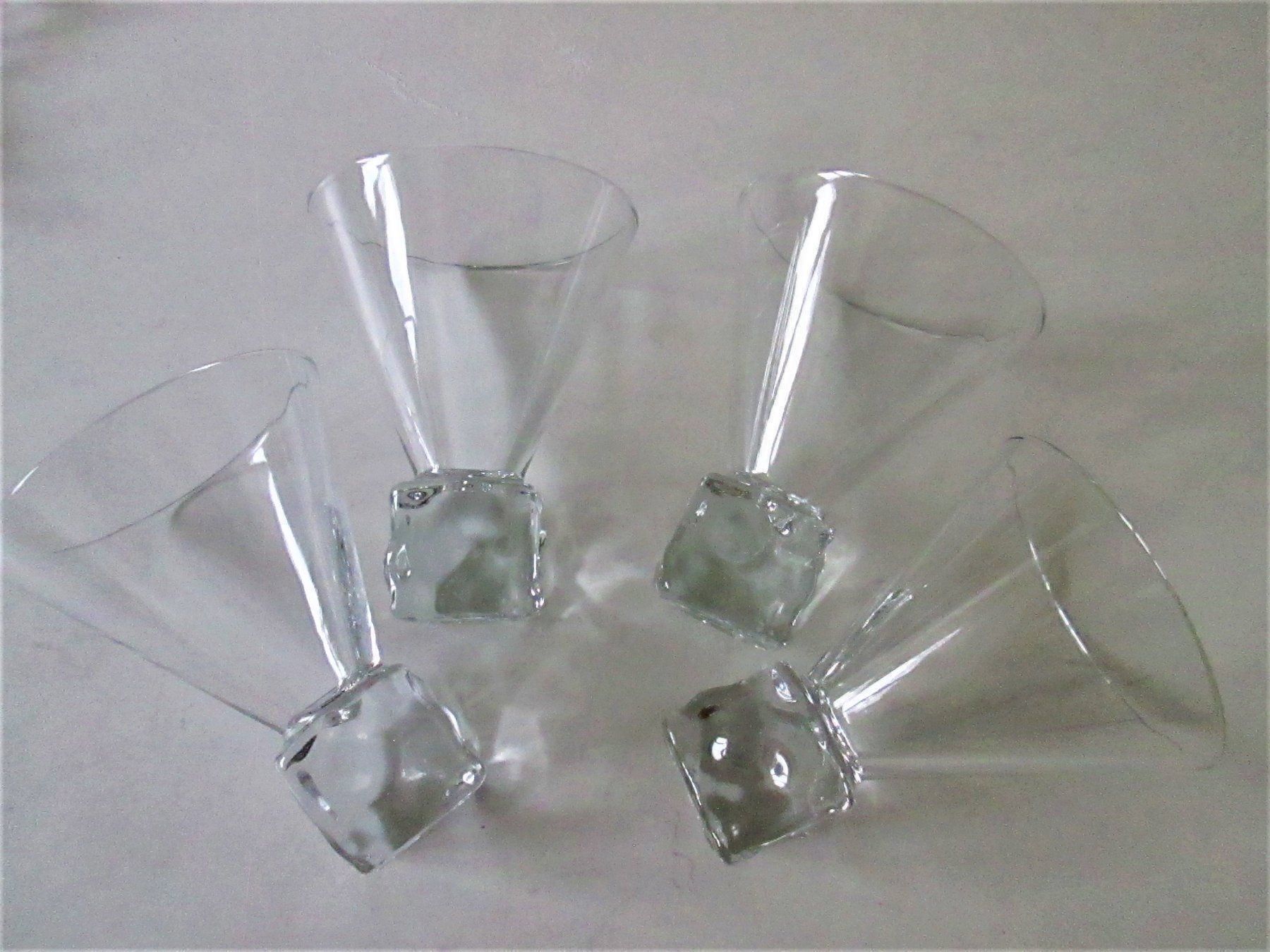 Verres: 4 Gläser zum Aperitif – D'occasion à Sementina par babucia 2
