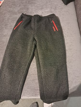 Sporthose Nfeel grau mit Reissverschlüssen Grösse L