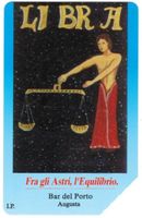 Privat Telefonkarte Italien PR-185 Libra, Sternbild Waage
