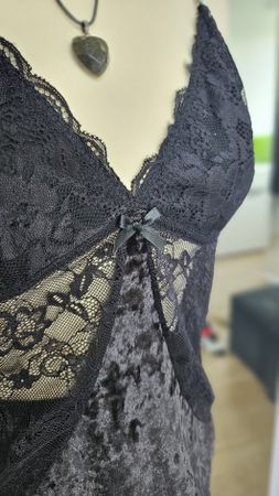 Ensemble sexy velours T40/42