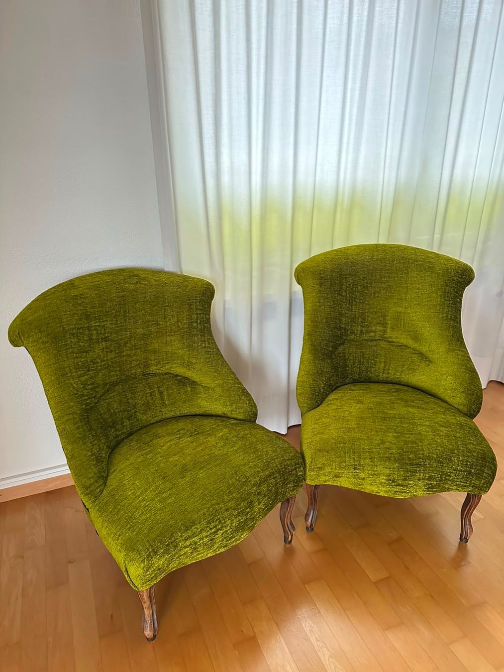 Poltrone: Grüne Sessel, 2 Stück – Usato da Richterswil venduto da BtheBlond