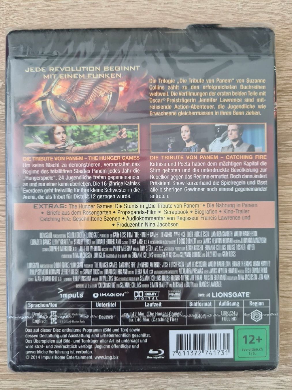 Tutti i DVDs: The Hunger Games 1+2 - Blu-ray - New – Nuovo e nell'imballaggio originale da Carouge GE venduto da Franllo 1