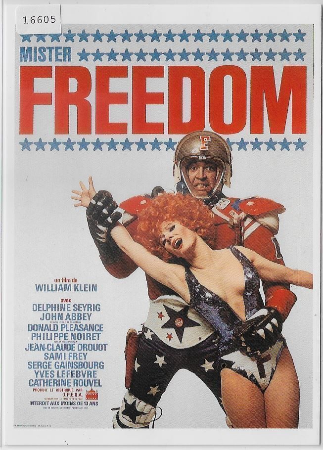 Cartoline postali: Mister Freedom de William Klein 1969 – Usato da Ettingen venduto da Kartenplanet