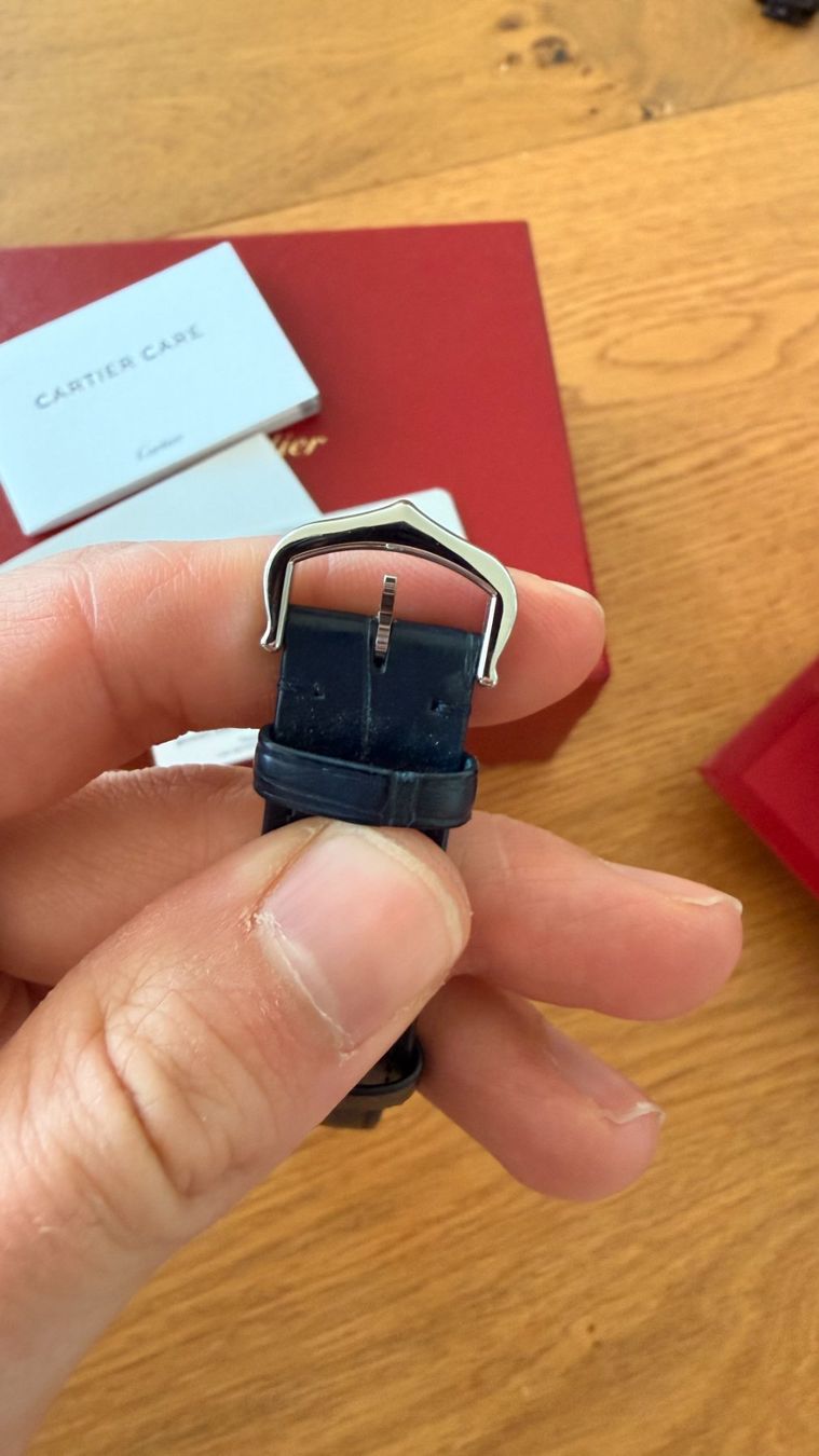 Cartier Uhren: Cartier Tank Must WSTA0055 Blue Dial – Gebraucht aus Biel/Bienne von Buhl3 7