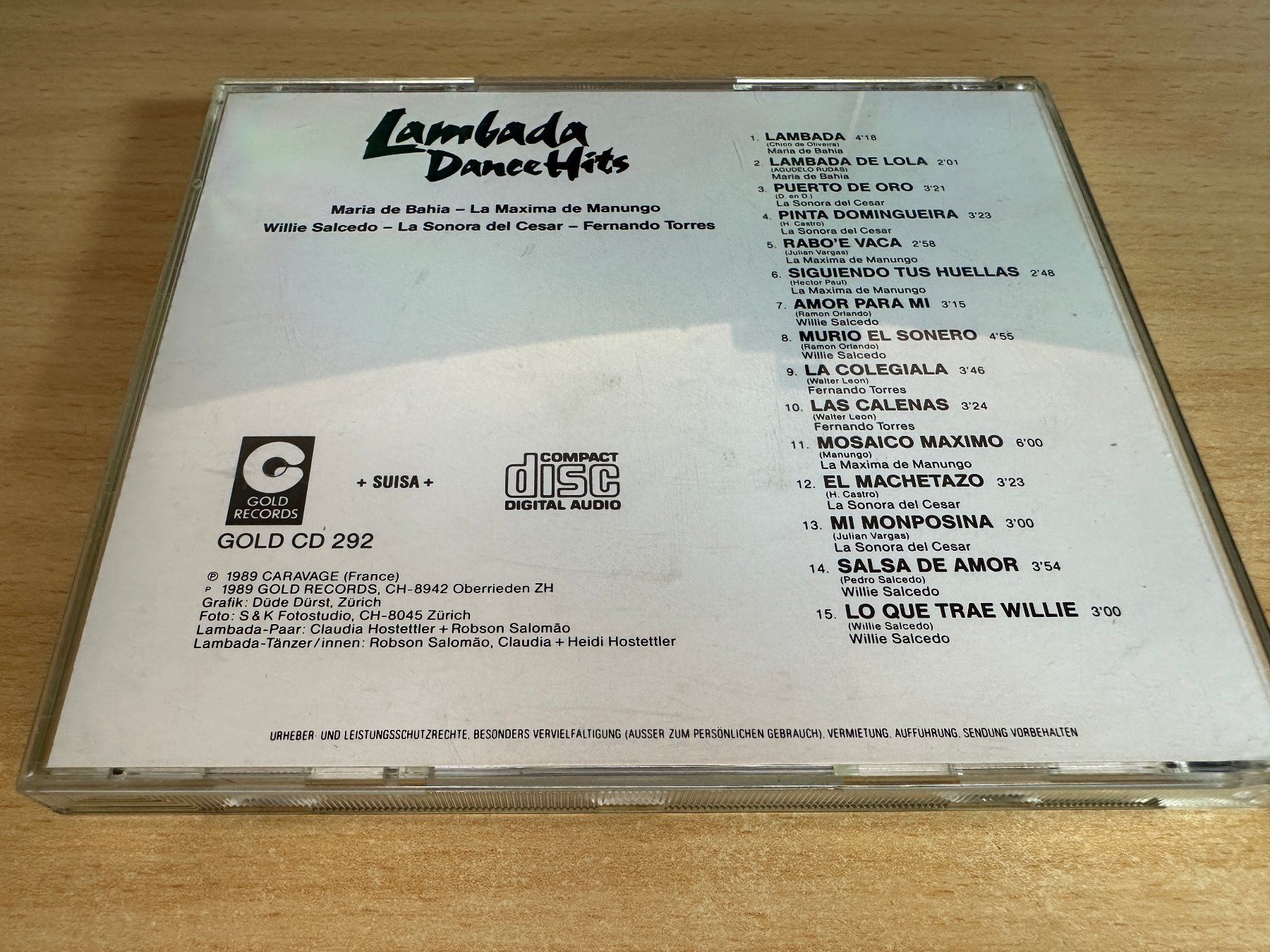 CD: Various – Lambada Dance Hits – Usato da Rikon im Tösstal venduto da Alpenmutz 1
