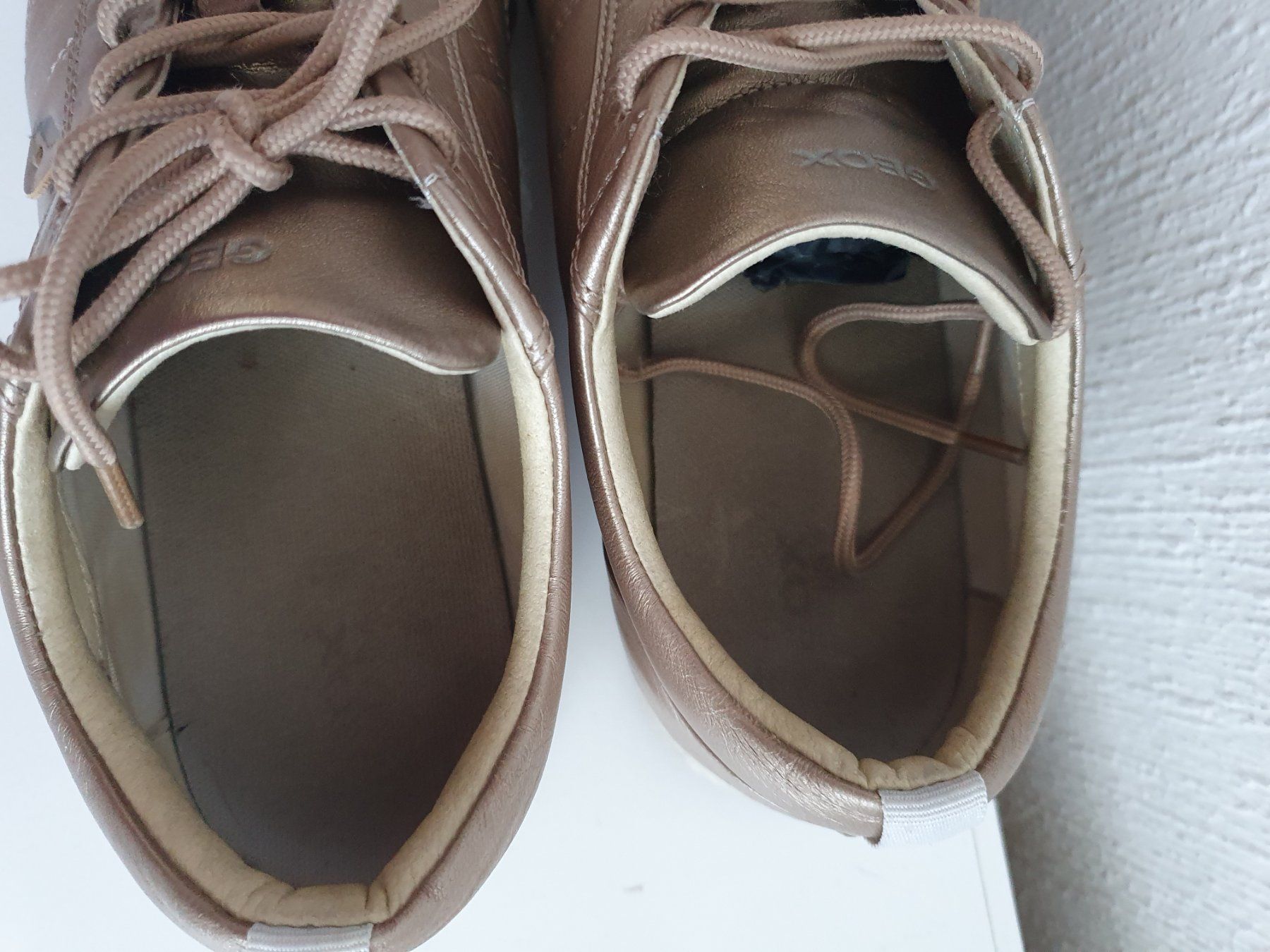 Geox Scarpe da donna: Baskets Geox Deynna or rose, pointure 38 – Usato da Prilly venduto da RoDyRe 3